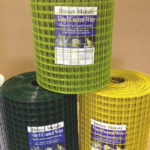 Direct Metals PVC Coated Wire Mesh in Lime Green, Dark Green, and Yellow from Direct Metals